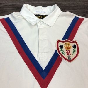 Polo by Ralph Lauren Shirts - Polo Ralph Lauren Rugby White Crest Shirt L Polo by Ralph Lauren Shirts - Polo Ralph Lauren Rugby White Crest Shirt L